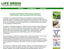 Tablet Screenshot of lifemedia.ca